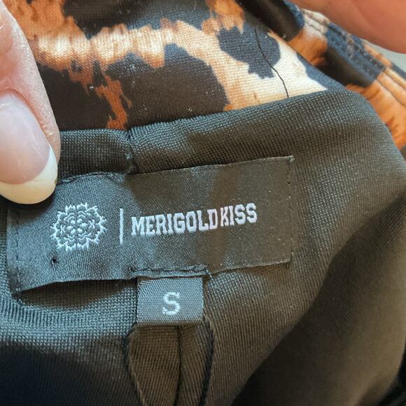 Leopard Print Mini Skirt with Fringe - Picture 5 of 7